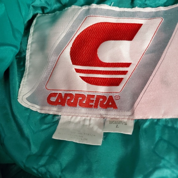 🔥RARE🔥 VINTAGE CARRERA Teal Jacket - Picture 7 of 8